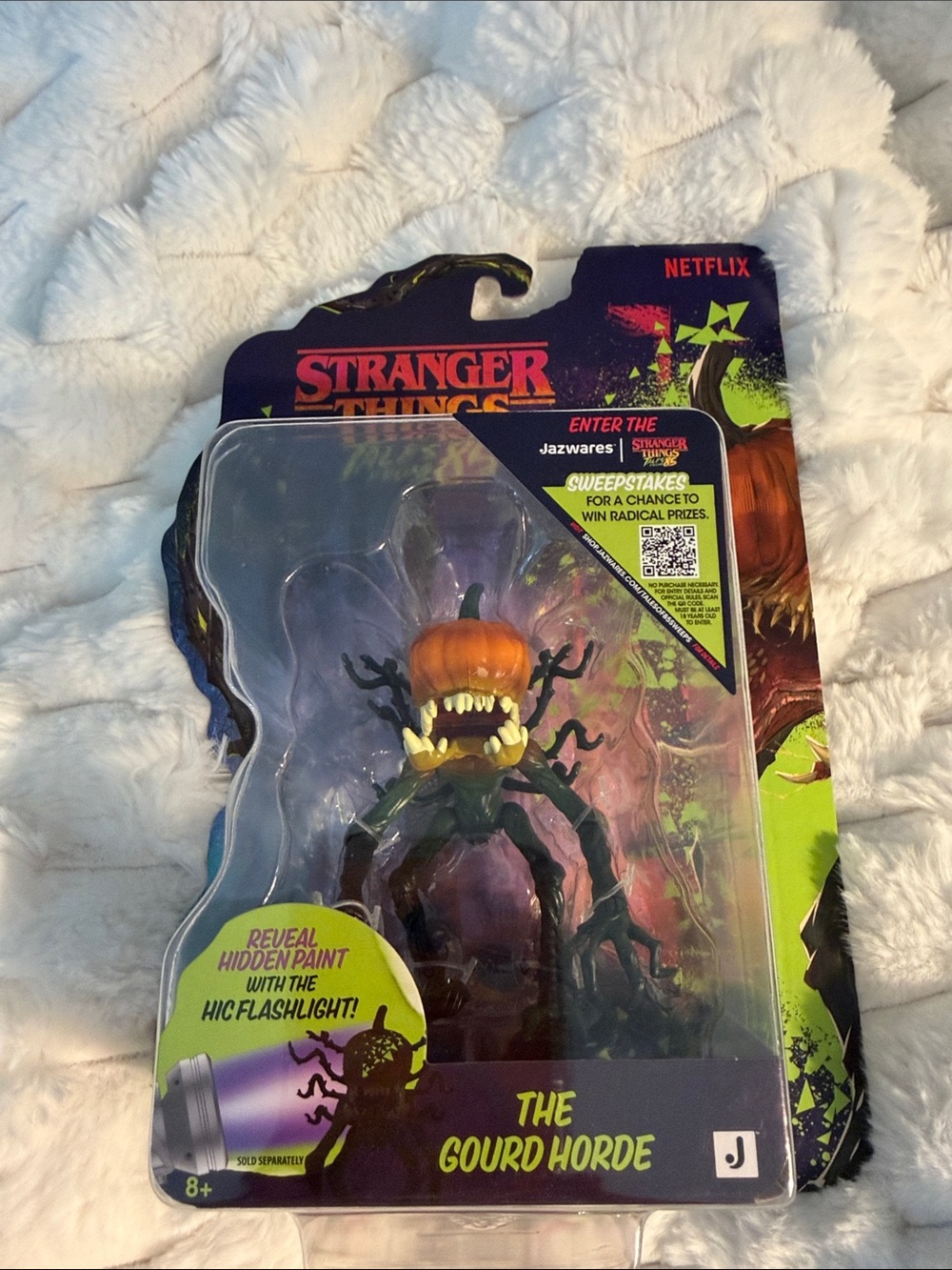 Netflix Stranger Things Tales From '85 Pumpkin-Head Figure in Orange and Green